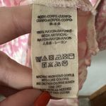 Free People Rebecca Floral Ruffled Mini Dress Bubblegum Pink Size XL Long Sleeve Photo 5