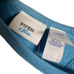 Piper & Blue White Blue Colorblock Sleeveless Sweater Mini Dress Size Small Photo 2