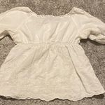 Max edition  White Embroidered Blouse Photo 4