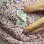 Lush Clothing Lush Women's Smocked Cap Sleeve Top size M Photo 2