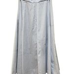 Lisa Marie Fernandez Button Up Midi Skirt Blue Size 10 Photo 3