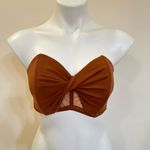 Savage x Fenty Aqua Hour Bandeau Bralette Brown Strapless Bra sz 16-18 1X Photo 1