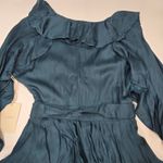 Tularosa  Flora Dress in Teal XXS Photo 13