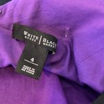 White House | Black Market  Connect the Dot‎ Dress Size 4 Black White Polka Dot Photo 6