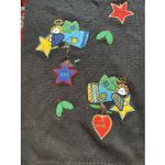 Quacker Factory  Cardigan Sweater Womens Large Angels Miracles Button Front Photo 2