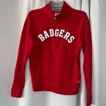PINK - Victoria's Secret PINK Badgers Quarter Zip Photo 0
