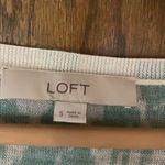 Loft  lightweight light green and‎ when v neck button down cardigan Photo 1