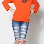 DC Comics DC Wonder Woman Sequin Red Shirt Photo 0