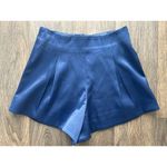 Moodie Blue High Waisted Dressy Shorts Size Small Photo 3