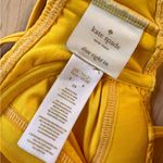 Kate Spade NWT Yellow Saffron Halter Bikini Top Size Small Photo 7