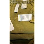 Cato Top NWT Size XL Green Floral Peasant Print Lined Puffy Sleeve Peplum Boho Photo 7