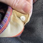 Lululemon Athletica Grey Pleated Racerback Tank Top Built In Bra Size 6 Photo 6