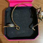 Juicy Couture  Pam & Gela Silver Puffy Heart Gold Bracelet Photo 4