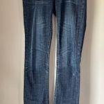 womens size 13 mens 34x34 y2k zipper embroidered denim jeans bottoms Blue Photo 0