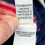 Diane Von Furstenberg  Women’s Crew Neck Striped Sweater Small Photo 8