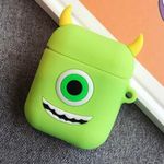 Monsters Inc Mike Wazowski Apple AirPods Case Green Photo 0