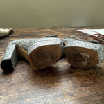 Alice + Olivia  Gizelle Silver Glitter Heels
Size 7.5 or 38.5 Photo 9