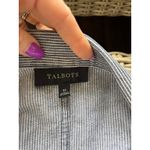 Talbots Railroad Stripe Utility Jacket 10 layered preppy coastal boho minimalist Photo 6