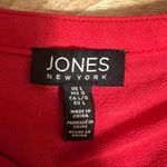 Jones New York Red Long Sleeve Tunic Top – Size L Photo 2