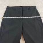 White House | Black Market WHBM Elle Comfort Stretch Slim Trouser Pants Womens 10S Gray Flat Front Pockets Photo 8