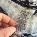 Calvin Klein  Performance Leggings Womens‎ Large Black White Print Athletic Crop Photo 4