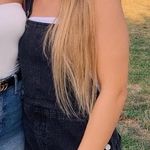 Etophe studios Black Denim Overall Dress Photo 0