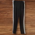 Adidas  Unisex 3 stripe Tracksuit Pants, black & white Photo 1