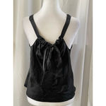 Victoria's Secret Women's  Black Satin Pajama Top S Photo 1