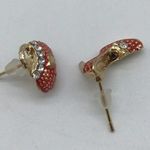 NEW purse and high heel red/gold fashion earrings Photo 11