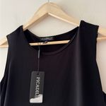 NEW!! Picadilly Canada Black Sparkle Rhinestone Tank Top Size L Photo 1