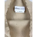 Lovers + Friends  - Sleeveless Lettuce Neck Knit Tank in Tan Photo 1
