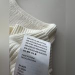 Anthropologie  cream sleeveless knit top sweater vest XL Photo 3