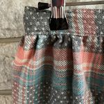 Diamond Lil 80s wool pencil skirt woman’s size 10 pink gray blue plaid Photo 2