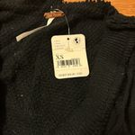 Free People Denson Cropped black Sweater Vest Photo 1
