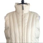 Woolrich Cream Lined Puffer Vest Quilted Outdoor Lined Women's Size Small S Photo 5