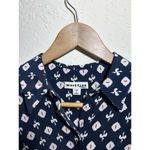 NWOT Whistles‎ Dark Blue Printed Dress Size 4 Photo 6