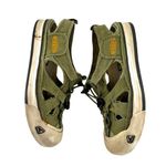 Keen  Green Coronado Vulcanized Canvas Fisherman Sandal Hiking Shoes Size 6.5 Photo 3