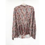 Vince  Berry Blooms Floral Print Pleated Blouse Plus Size 3X NWT Photo 5