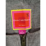 Isaac Mizrahi For Target Womens Gray Linen Blend Zip Front Blazer Jacket Size S Photo 2