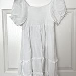 Charlotte Russe Vintage Y2K boho crochet smocked tiered dress M coastal cowgirl rodeo festival Photo 1