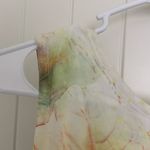Dress Barn NWOT  women’s dyed‎ floral jeweled blouse lined tank top large Photo 7