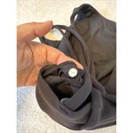 Lululemon Energy High-Neck Longline Black Sports Bra Size 2 Photo 2