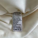 Vintage White Stag Ivory Lace Scoop Neck Long Sleeve Top Sheer Sleeves Small Photo 5