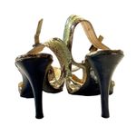 via spiga Faux Snakeskin Sandals Photo 5