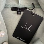 NWT Joh Apparel Francine French Scuba Sage Green Pearl Hoodie Size XS Photo 5