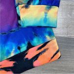 Bagelise‎ Sanderson Witch Museum Tie Dye Sweatshirt Large Black Photo 4