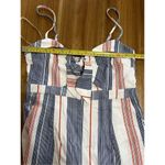 Forever 21  Striped Tie Front Women’s Cropped Wide Leg Romper/Jumpsuit Photo 7