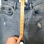 Reformation  NWT High & Skinny Miami Destroyed Jeans Women’s Size 25 Cropped Photo 8