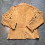 Sharif Studio Womens Small Soft Yellow Vintage Western Leather Retro 90’s jacket Photo 5