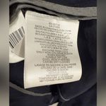 BCBGMAXAZRIA Navy Blue Double Breasted Trench Coat Medium EUC Photo 3